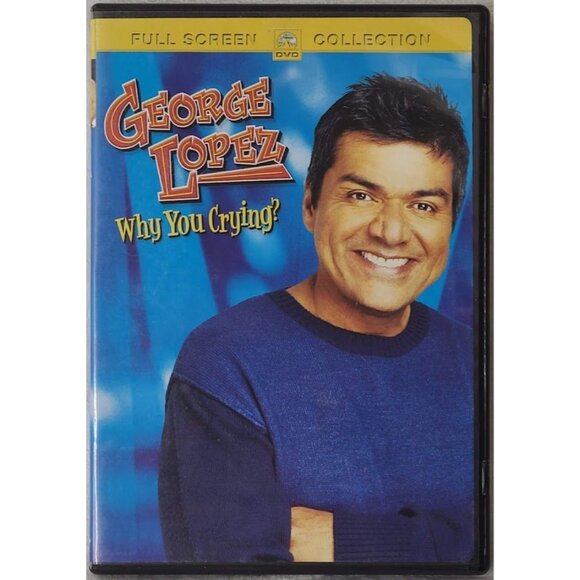 George Lopez: Why You Crying? (2004) DVD Paramount 2005 Stand Up Comedy - Picture 1 of 7